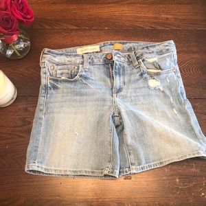 Pilcro and the Letterpress Jean Shorts - 27